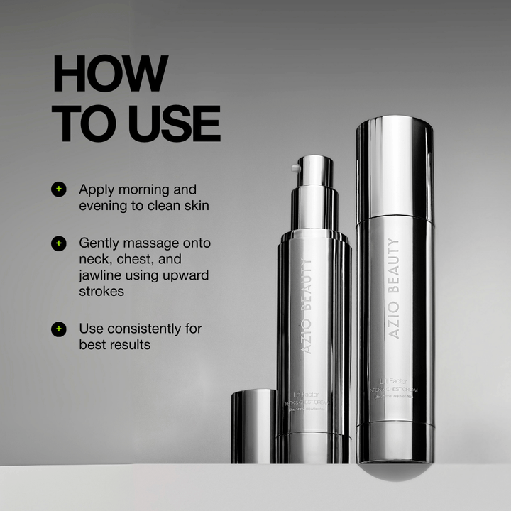 Lift Factor NECK & CHEST CREAM - Azio Beauty