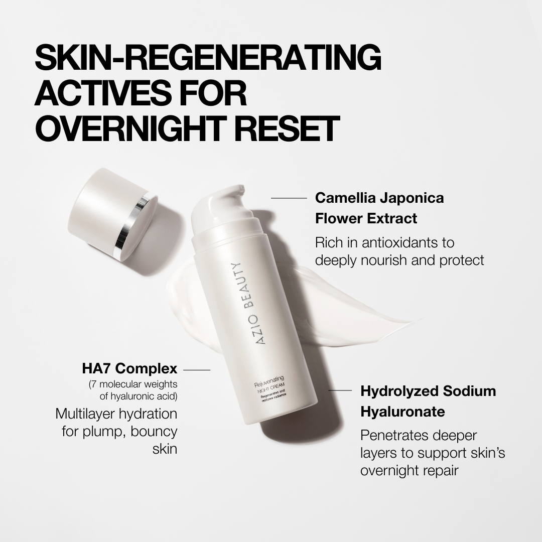 Rejuvenating NIGHT CREAM - Azio Beauty