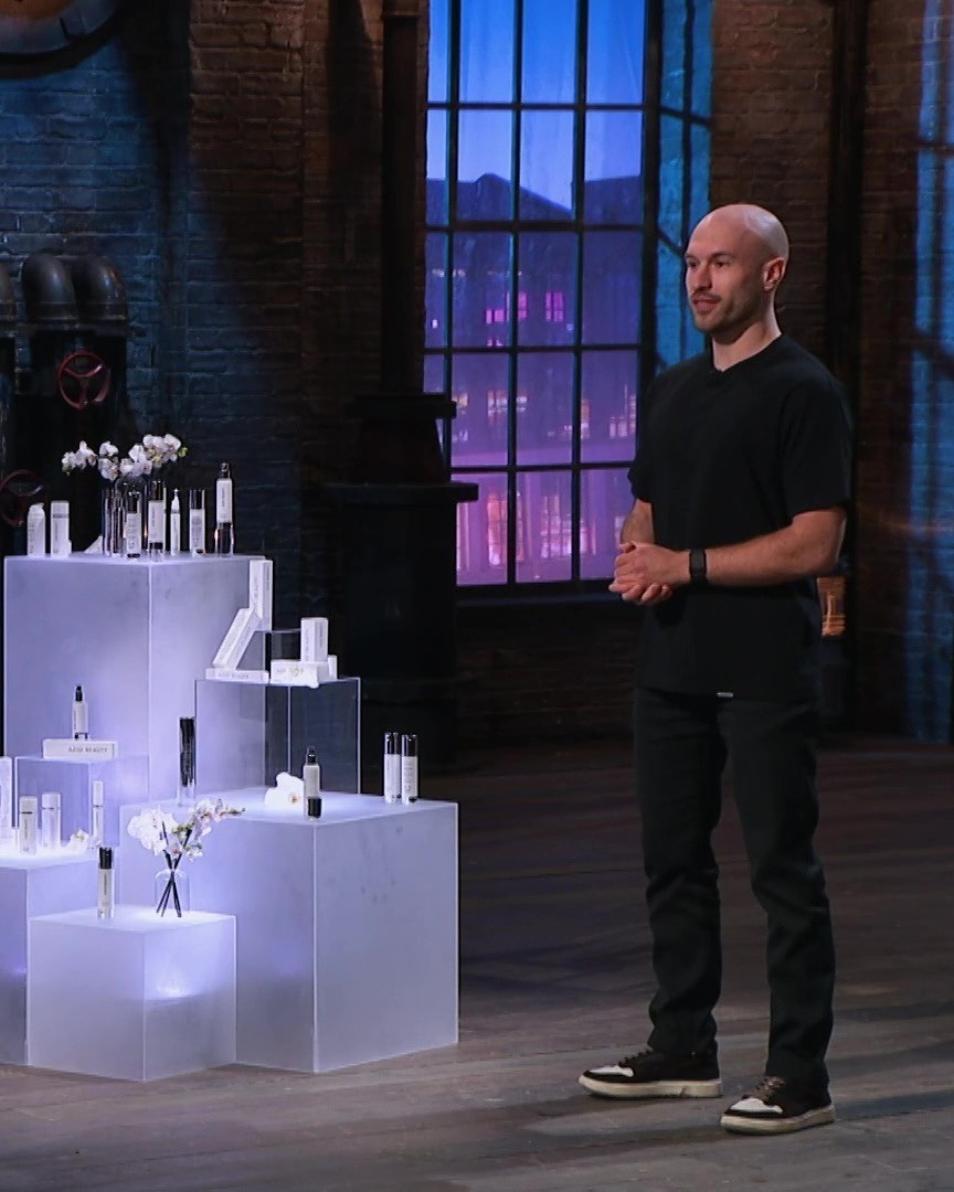 Azio Beauty on Dragons' Den